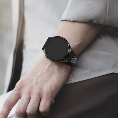 Soft Silicone Sport Watch Band for Garmin Vivoactive 4/Venu 3/Venu 2 & Forerunner 265/255