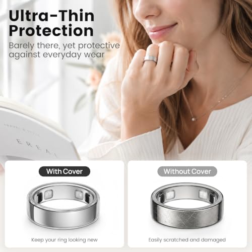 Ultra-Thin Clear TPU Cover for Oura Ring Gen 5 - 3 Pack