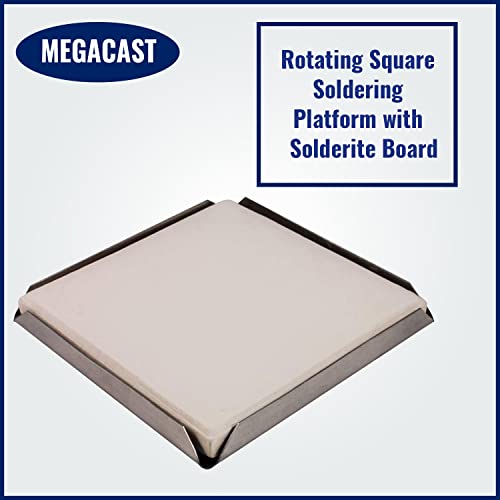 Rotating Square Soldering Platform with 6x6 Solderite Board