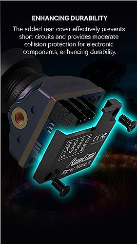 RunCam Racer Nano 4 FPV Camera – Waterproof 1200TVL for All-Weather Drone Racing