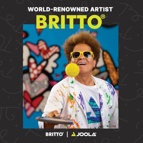 Pickleball Paddle Edge Guard Tape - 18mm Black - JOOLA x Britto