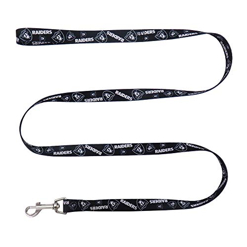 Las Vegas Raiders Pet Leash - 1" x 60" Team Color