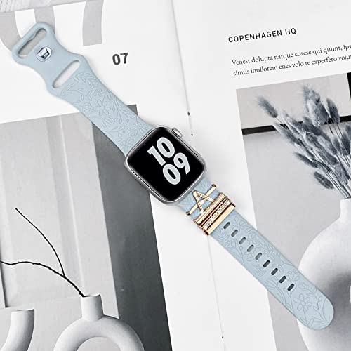 Decorative Rings Loops for Apple Watch Bands - A-Gold