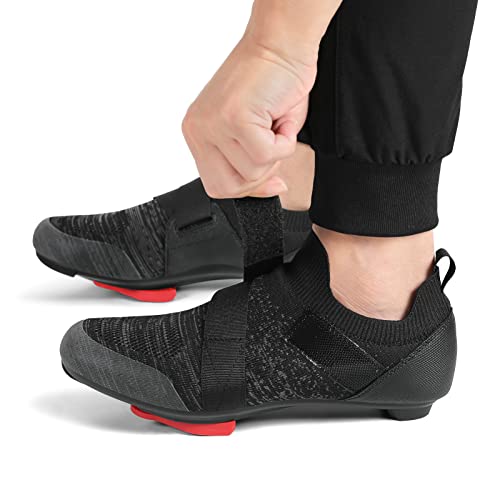 Unisex Cycling Shoes for Indoor & Outdoor Riding - Grey 11 Women/9.5 Men