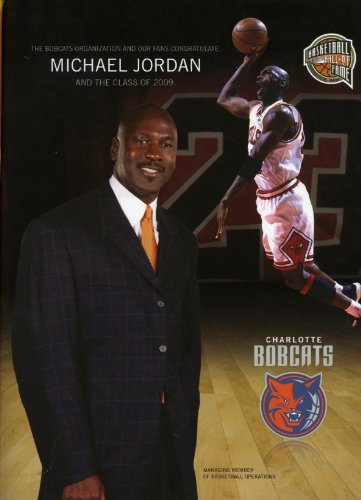 2009 NBA Hall of Fame Enshrinement Program - Michael Jordan Edition