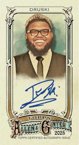 Allen & Ginter Baseball Blaster Box - 8 Mini Cards & Inserts