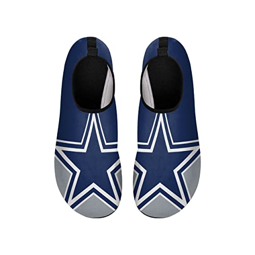 Dallas Cowboys Aqua Yoga Water Shoes - Colorblock, Size 11-12