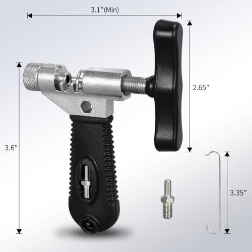 Bike Chain Breaker Tool Set for 6–12 Speed Bicycle Chains