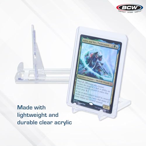 BCW 2-Piece Card Display Stands | Showcase Top Loaders, Magnetics,