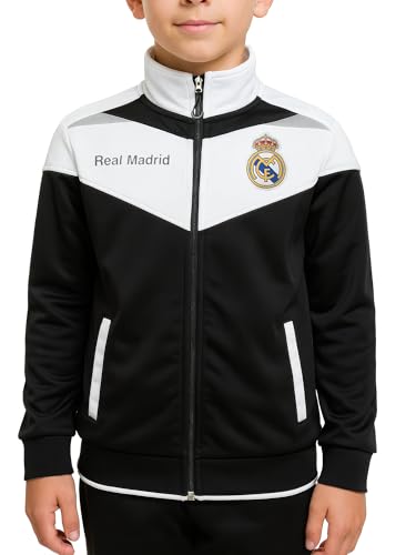 Real Madrid Track Jacket - Official Youth Zip-Up - Small