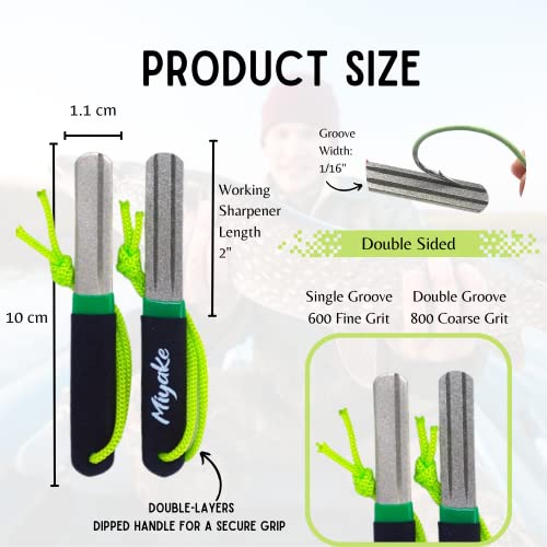 Portable Fishing Hook Sharpener Tool - Diamond File - Variation 1