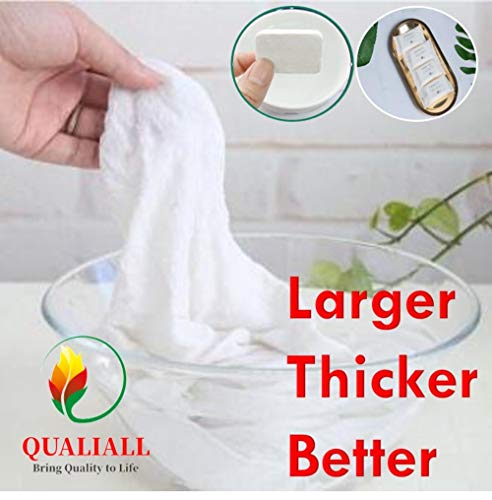 Compressed Cotton Towels - 20PCS Travel Washcloths