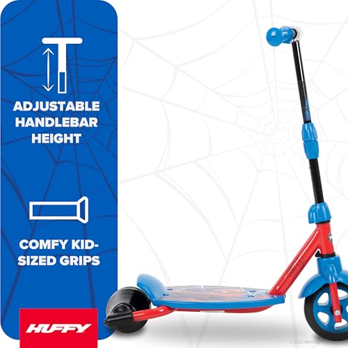 3-Wheel Toddler Scooter with Spider-Man Graphics, Ages 3+