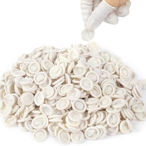 Disposable Finger Cots - Medium Size, 480pcs - Finger Protectors for Electronics & Crafts