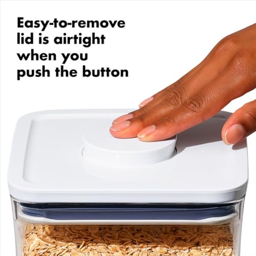 OXO Good Grips POP Food Storage Container 4.4 Qt White - Airtight Pantry Organizer