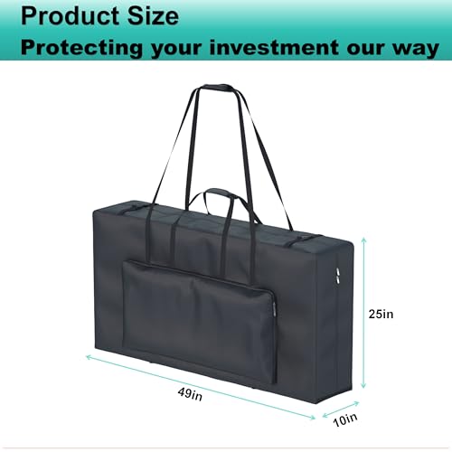 OUTDOORWEI Cornhole Carrying Case Fits 4x2 Regulation Boards Waterproof Heavy Duty