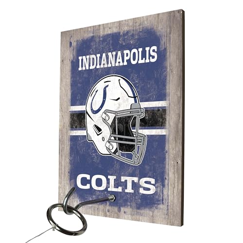 Indianapolis Colts Hook and Ring Game - Royal Blue