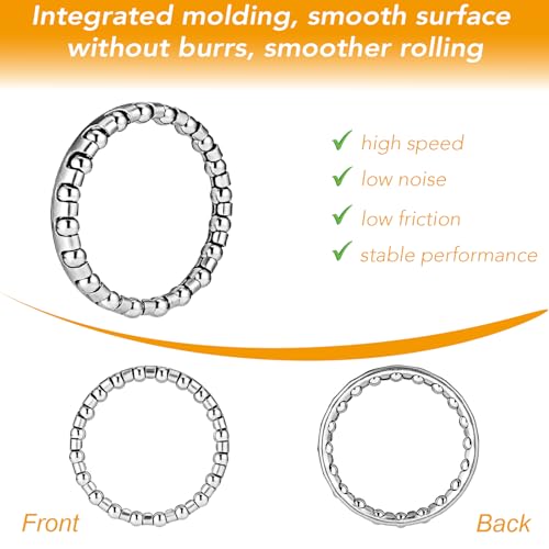 Bike Headset Bearings 5/32" x 20 Balls - 4pcs Durable Caged Bearings