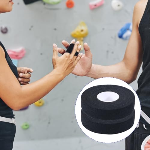 Athletic Finger Tape - 2 Rolls, 0.6-Inch x 32-Feet, Black