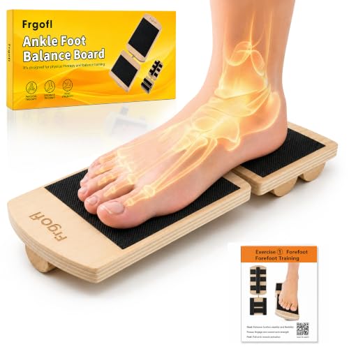 Adjustable Ankle Balance Board for Strengthening & Recovery