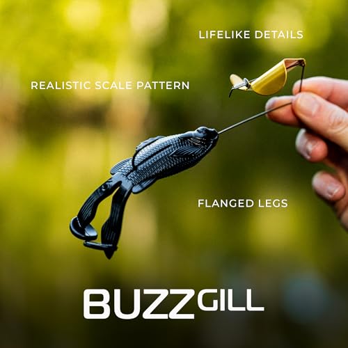 Topwater Soft Plastic Bluegill Bait - Bass Fishing - 4K Bluegill