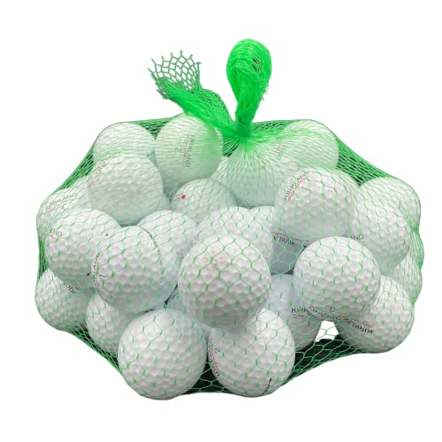 Golf Ball Planet Used Golf Balls White 50 Pack 4A Near Mint Kirkland Signature