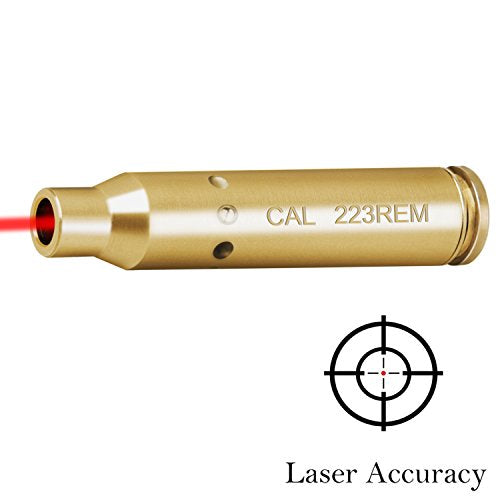 Laser Bore Sighter for .223 & 5.56mm - Easy Zeroing with Batteries