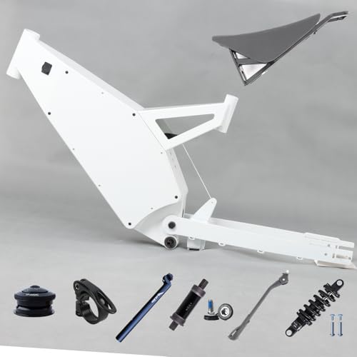 Enduro Ebike Frame F6 - Full Suspension Electric Bike Kit