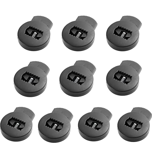Baseball Glove Lace Locks - Adjustable Knot-Free Fasteners (10 Pack)