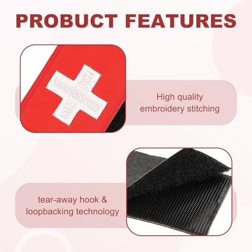 Ouch Pouch Medic Patch - Tactical First Aid Velcro Patch (4 Pcs)
