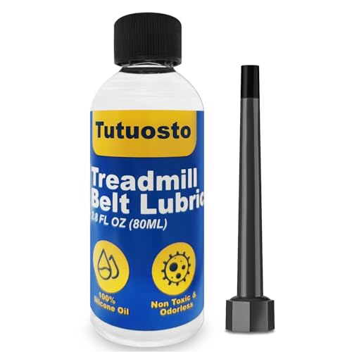 Silicone Treadmill Lubricant Oil Kit - 100% Pure Silicone, 500CS