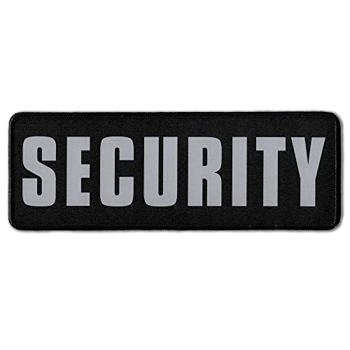 Laughing Lizards Medium Security Reflective IR Patch 8.5"x3" Night Vision Weather-Resistant Tactical