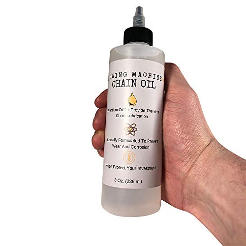 Rowing Machine Chain Oil - 8 Oz Premium Formula for Rower