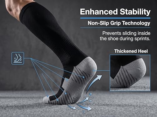 Baseball Socks - 3 Pairs for Kids & Adults - Small/Black