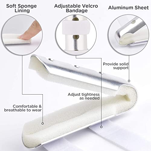 Sopito Finger Splint, 7 Pack Brace for Knuckle Immobilization