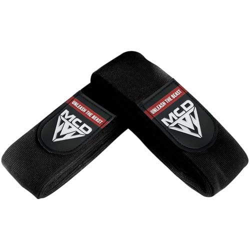 Boxing Hand Wraps - 4.5m (180 inch) Black for MMA & Muay Thai