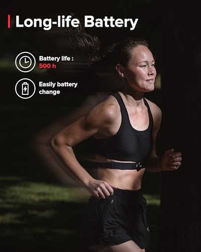Smart Heart Rate Belt - Comfortable One Size / Black
