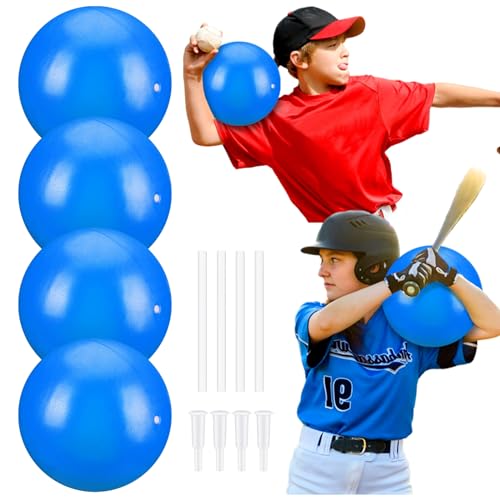 RoundFunny 4 Sets Connection Ball for Baseball 9.8 Inches
