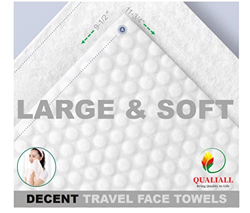 Compressed Cotton Towels - Portable Washcloths for Travel & Camping