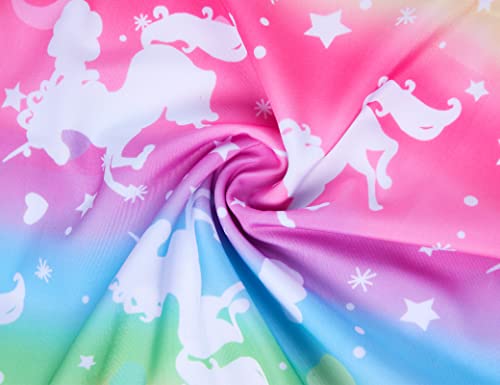 Multicolor One-Piece Girls Swimsuit - Beach Swimwear