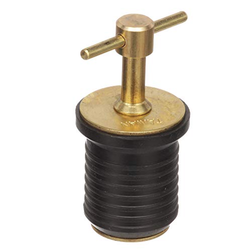 T-Handle Drain Plug - Non-Corrosive Brass, One Size