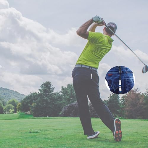 Golf Beads Score Counter with Clip - 13.38 Inch Blue