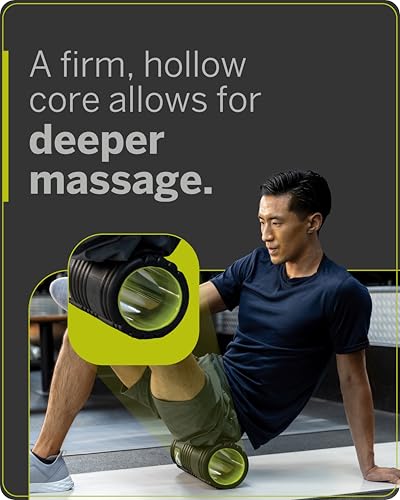 Foam Roller - 13" Multi-Density Massage Roller for Muscle Recovery