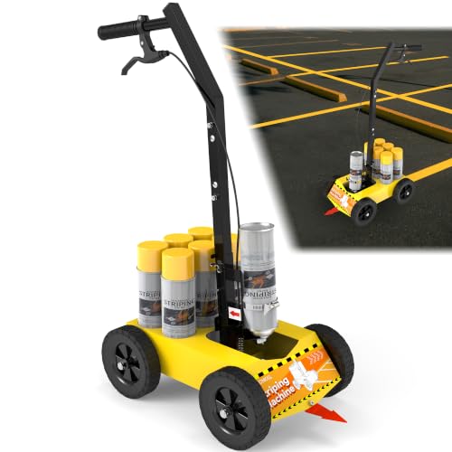 Parking Lot Striping Machine - Adjustable Width Line Marker (34.6")