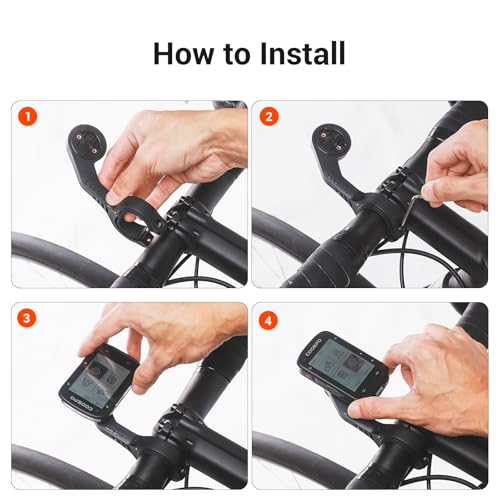 Bike Computer Mount MT5 - Out Front Mount for Garmin