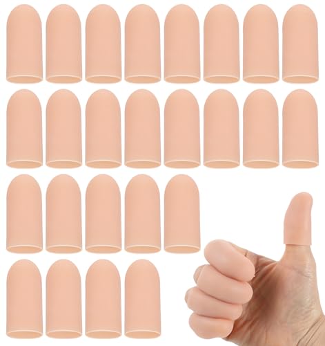 16 Pcs Silicone Thumb Covers - Soft Protector for Wounds