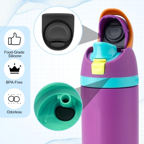 Owala Water Bottle Replacement Parts - Black, 9 Pieces