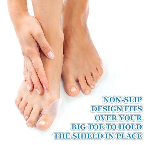 12 Pack Gel Bunion Protectors for Big Toe Pain Relief