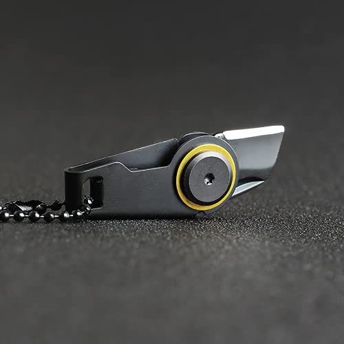 Mini Zipper Knife Set - Outdoor Survival EDC Gear with Keychain Attachment