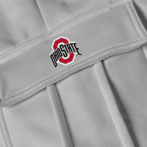 Ohio State Buckeyes NCAA Cargo Fleece Joggers for Women - Medium